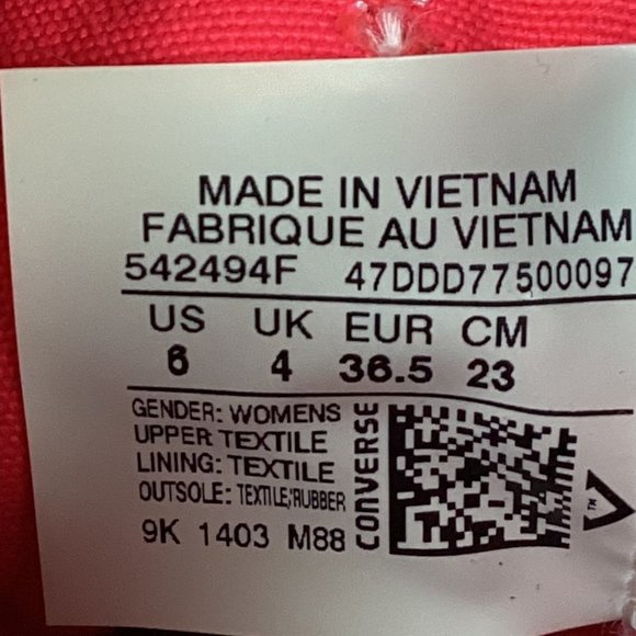 My Little Pony x Converse All Star Sneakers 6 - Picture 11 of 12